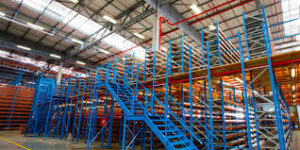 Mezzanine Storage System