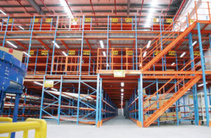 Mezzanine Storage System